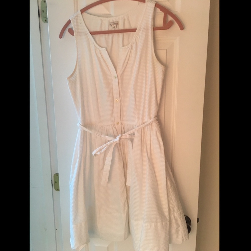 Cotton Gap dress with sash